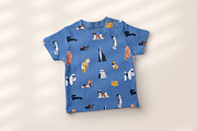 Cute dogs set, patterns, poster, an Animal Illustration by PaperTrident (Thumbnail 9 of 13)