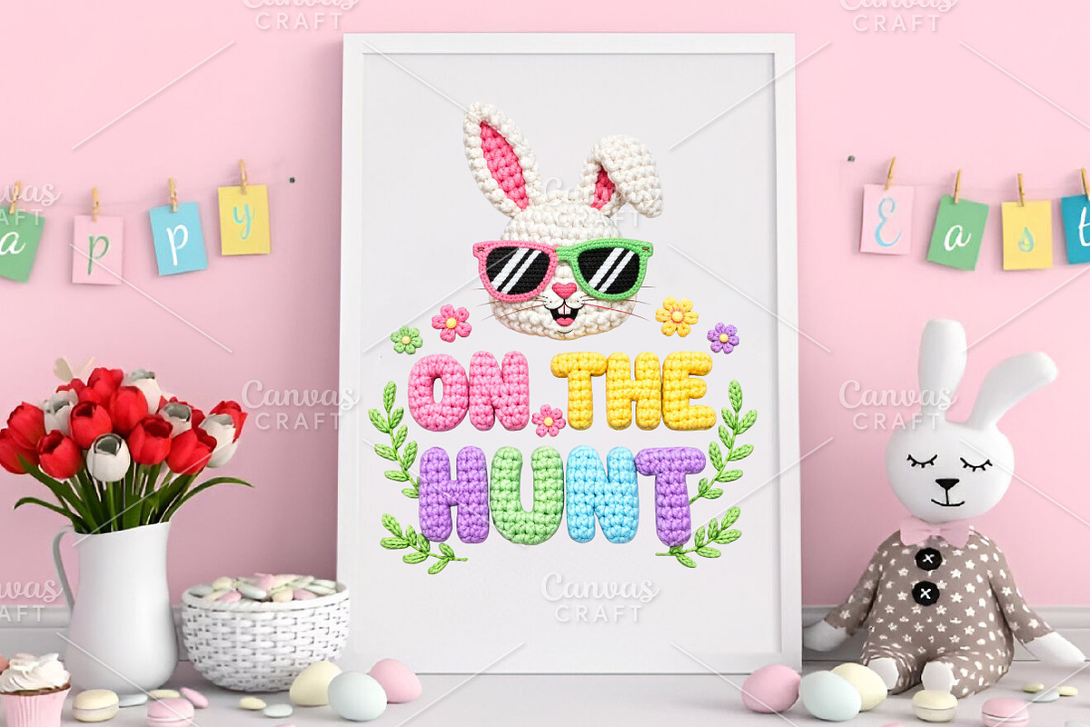 On The Hunt Png, Easter Png, an Illustration by Canvas Craft (Photo 5 of 6)