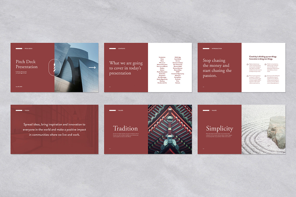 Pitch Deck Powerpoint Presentation, a Presentation Template by Andre28 (Photo 3 of 10)