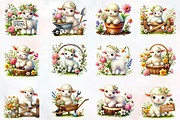 Cute spring clipart lamb clipart, an Illustration by RobertsArt (Thumbnail 2 of 7)