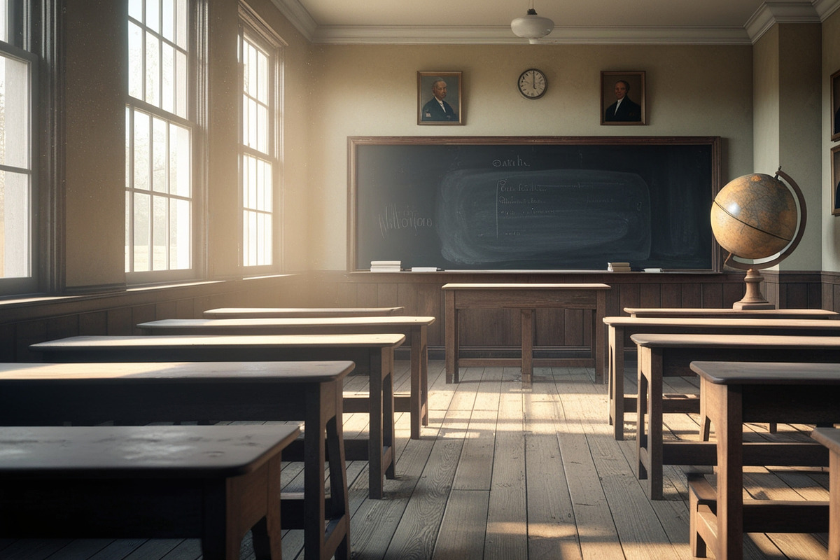 24 PNG Vintage School Classroom, a Background Graphic by adenpinkstore (Photo 2 of 5)