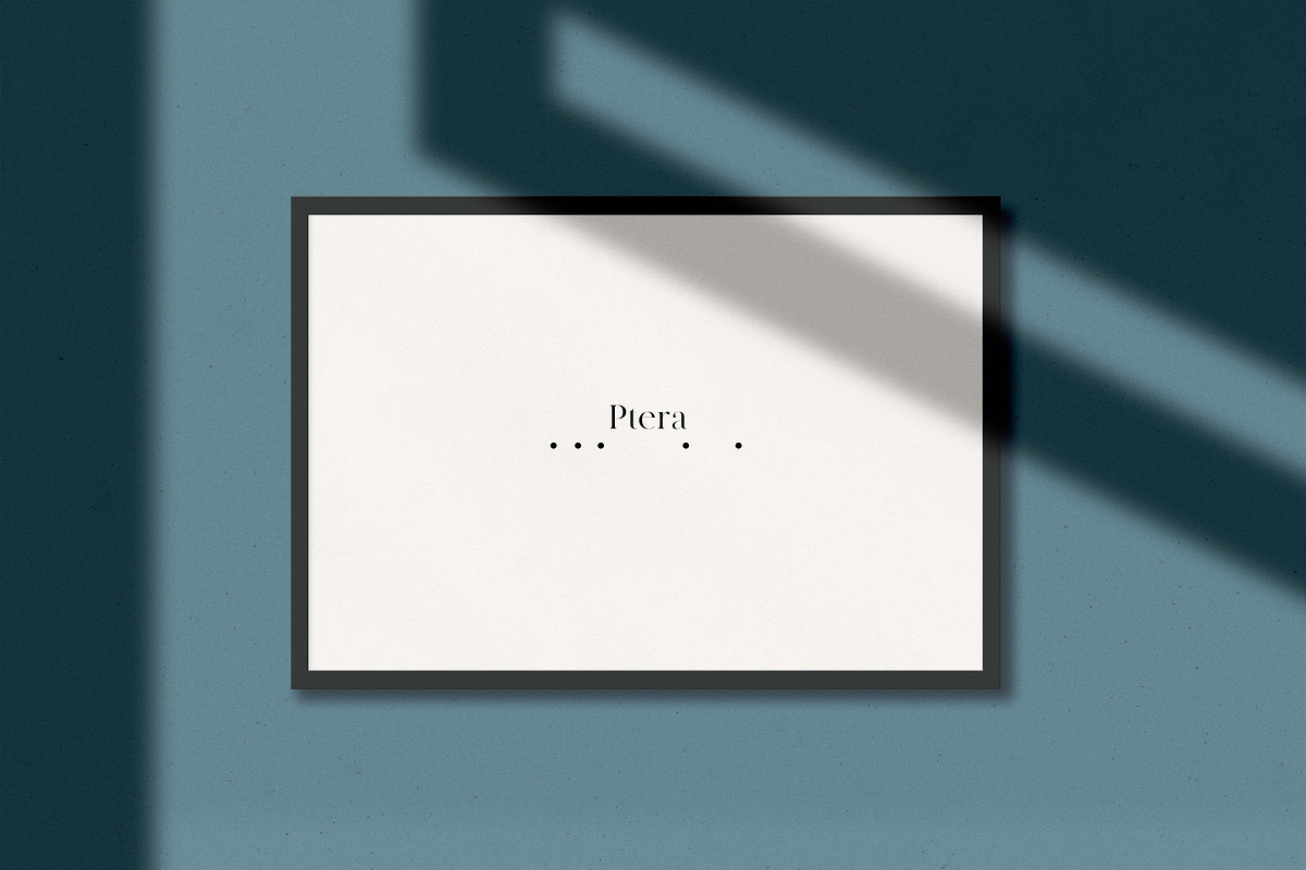 Ptera: All-in-One Poster Mockup Kit, a Print Template by Eugene Tantsurin (Photo 11 of 15)