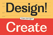 Belfort Bold | Modern Sans, a Sans Serif Font by Krismagraph (Thumbnail 5 of 10)