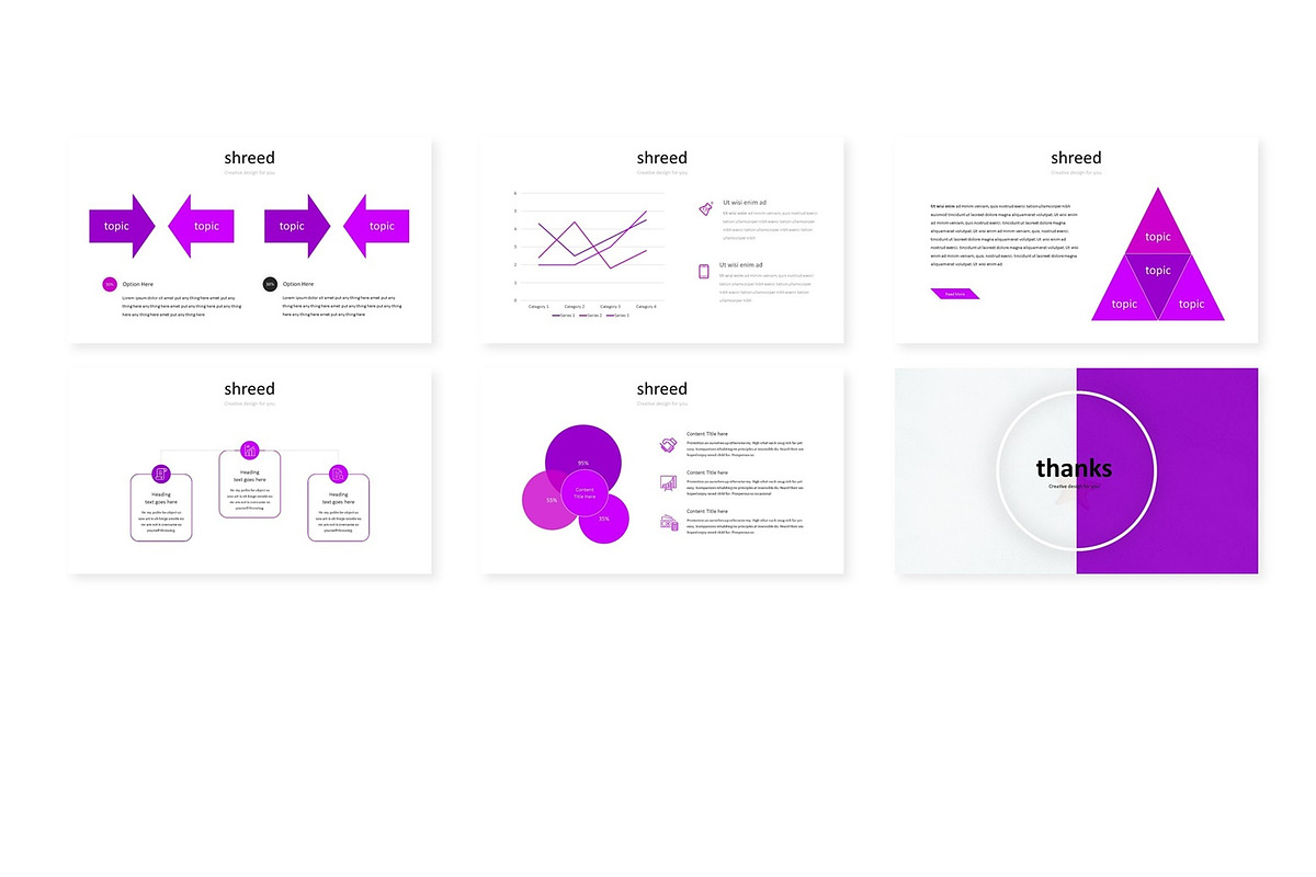 Shreed - Google Slides Template, a Presentation Template by AQR Studio