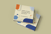 Hardcover Square Book Mockup v2, a Books & Magazine Mockup by Illusiongraphic (Thumbnail 7 of 22)