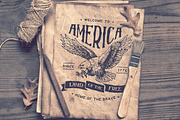 Aged & Wrinkled Paper Mockup Set, a Mockup by WeGraphics (Thumbnail 5 of 5)