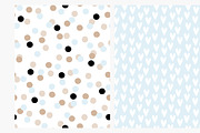 Baby Shower Vector Cards & Patterns, a Seasonal Illustration by Pokraky (Thumbnail 6 of 6)