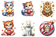 Christmas Ornament and Cat Clipart, an Illustration by DreamArtGraphic (Thumbnail 5 of 5)