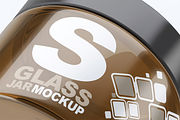 Cosmetics Glass Jar Mock-Up, a Packaging Mockup by Se٧enStudio (Thumbnail 4 of 7)