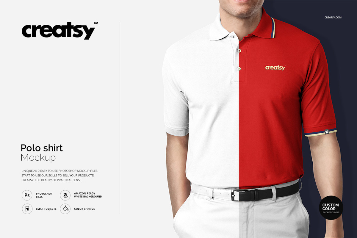 Polo Shirt Mockup, a Shirt Mockup by Creatsy (Photo 1 of 7)