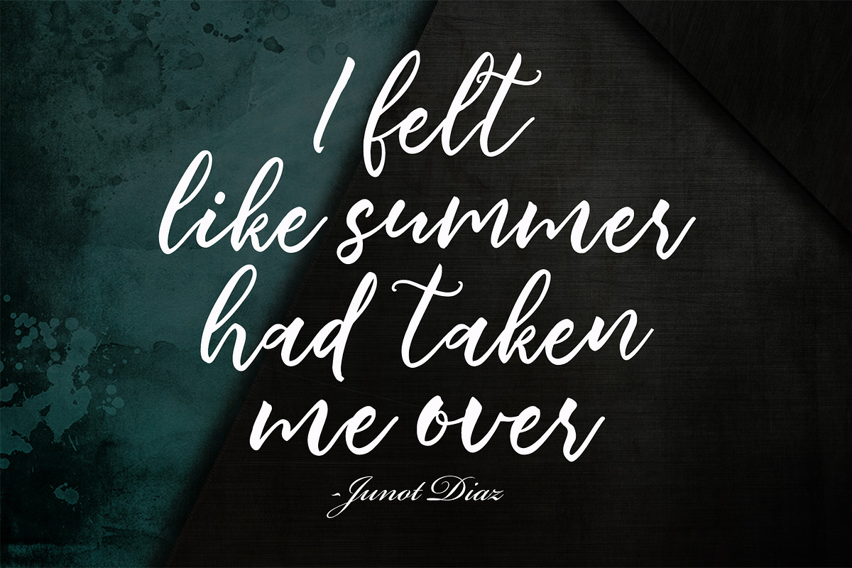 Summertime Script + Swash preview 2