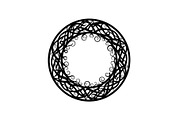 Nature Frame Art Silhouette Clipart, a Graphic by hafijul (Thumbnail 13 of 13)