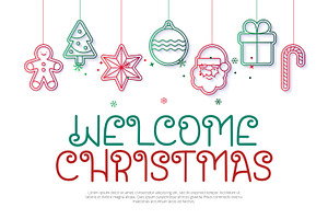 Santa House - Christmas Font