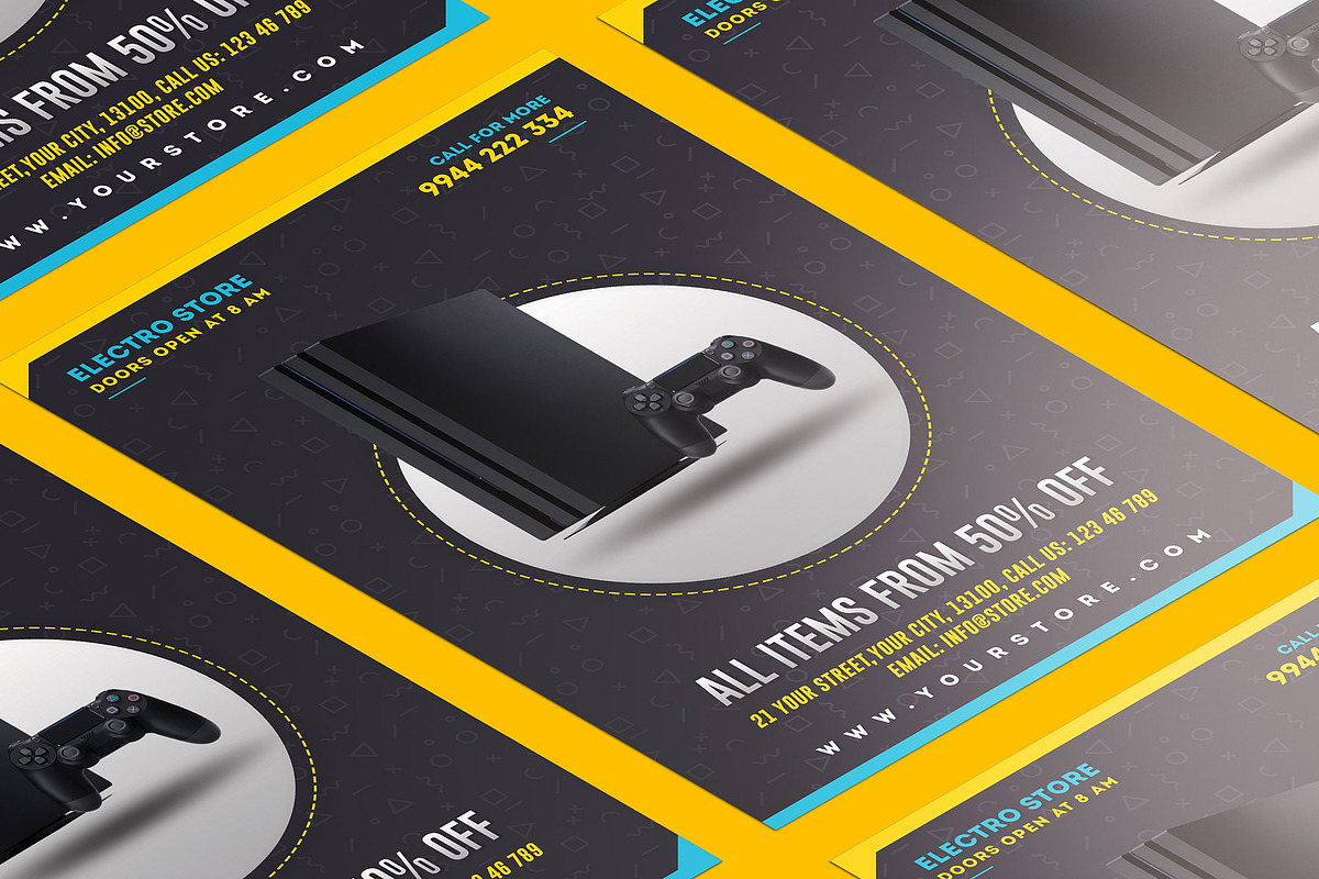 Product Flyer, a Flyer Template by Rafoz (Photo 4 of 4)