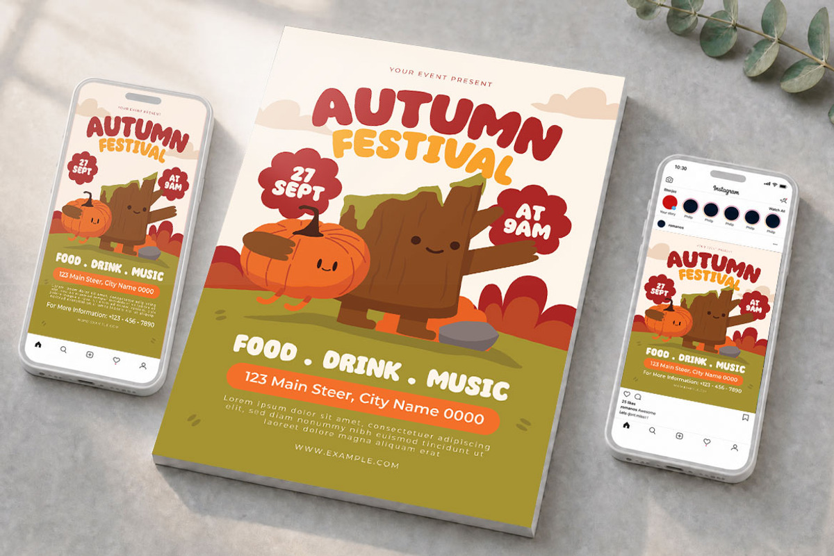 Autumn Festival, a Flyer Template by Graphr (Photo 2 of 2)