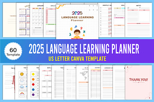 2025 Language Learning Planner