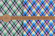 SALE! Plaid Checkered Patterns Set, a Pattern Graphic by Futurel (Thumbnail 4 of 4)