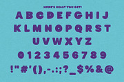 Jumbo - A Chunky, Blobby Font, a Handwritten Font by Eric Pond Designs (Thumbnail 2 of 3)