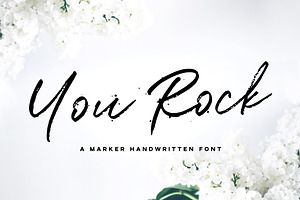 You Rock Handwritten Font