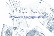 Cyanotype Print 5 in 1 styles, a Layer Style Add-On by Kristina&Co (Thumbnail 7 of 19)