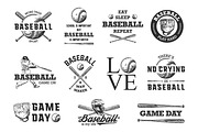 Baseball engraved odjects & emblems, an Education Illustration by Akimo Mia (Thumbnail 3 of 8)