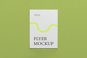 A4 Flyer Mockup Design, an Advertising Mockup by Templeste
