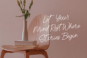 Whole Dating, a Script Font by Gatype (Thumbnail 5 of 7)