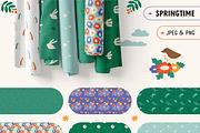 Seamless patterns bundle / 80+, a Pattern Graphic by by Margo (Thumbnail 6 of 9)