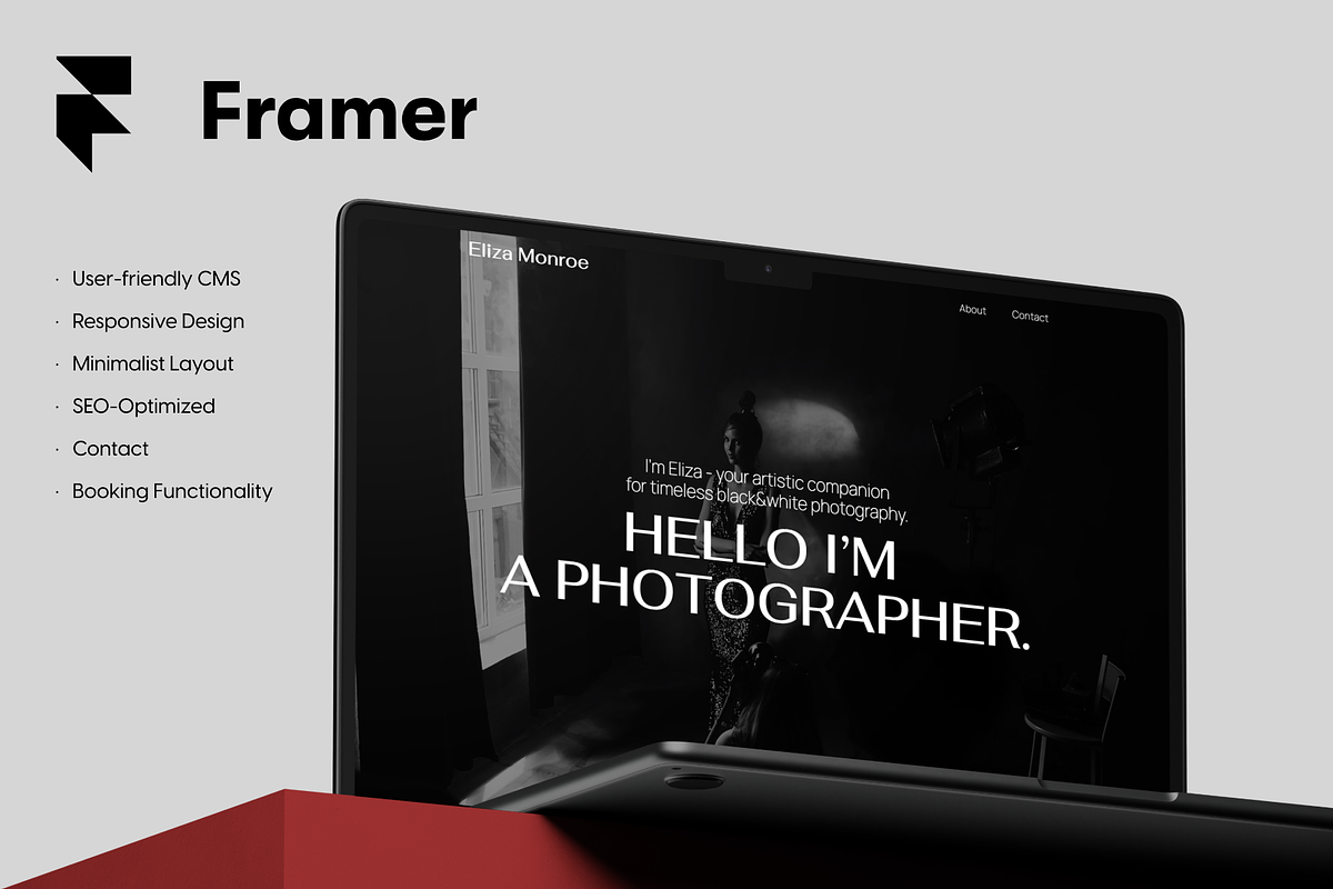 Photographer's Portfolio Framer, a Websites & App Template by DmitriyBuzhdelyov (Photo 1 of 7)