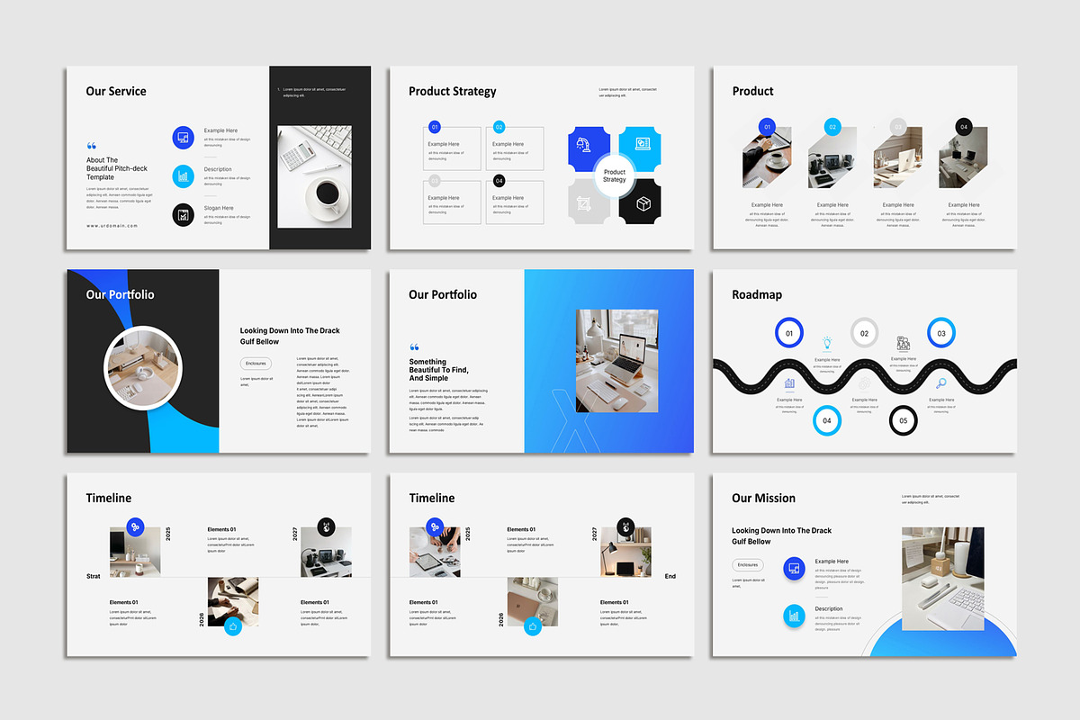 Pitch Deck Presentation Template preview 6
