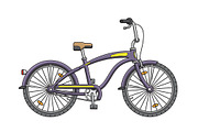 Big set of twelve different bicycles, a Healthcare Illustration by WINS Doodle shop (Thumbnail 15 of 17)