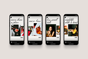 Chic Instagram Posts & Stories Canva, a Social Media Template by LePosey Studio (Thumbnail 4 of 7)