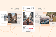 Travel Seamless Instagram, a Social Media Template by Pixelz Studio (Thumbnail 3 of 4)