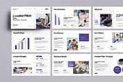 Investor Pitch Deck Presentation, a Presentation Template by MightyDesign (Thumbnail 1 of 8)