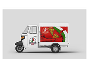 Vibrant Pizza Truck Design, a Food Illustration by CarWrap design (Thumbnail 1 of 5)