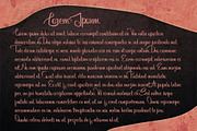 Bertha - Script With Ligatures, a Script Font by Vintage Font Lab (Thumbnail 6 of 10)