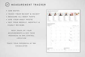 Digital Fitness Template For Notion