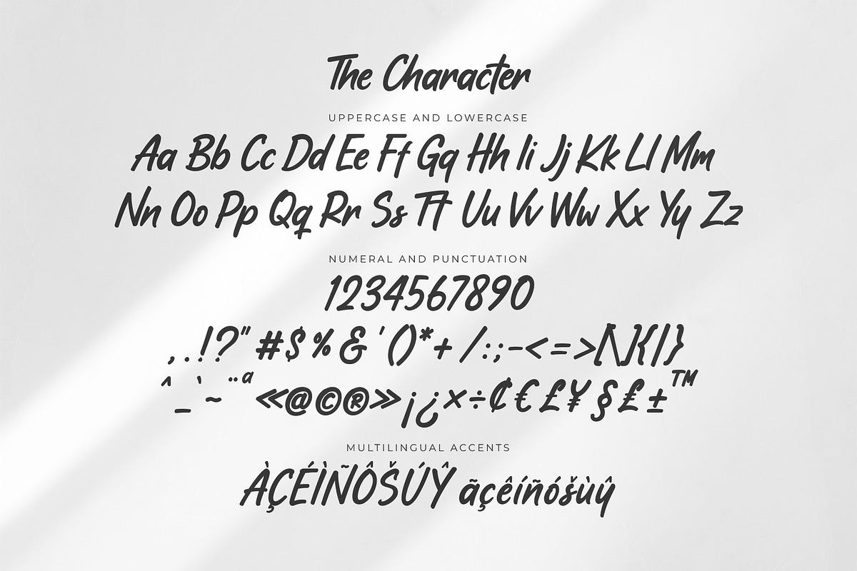 Guttery | Bold Handwritten Font, a Handwritten Font by Ariya Works (Photo 6 of 10)