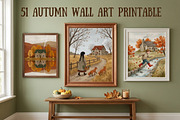 51 Autumn Wall Art Printable, a Seasonal Illustration by Image for Sale (Thumbnail 1 of 3)