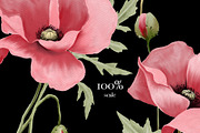Meadow flowers watercolor patterns, a Pattern Graphic by ArtPavo (Thumbnail 5 of 10)
