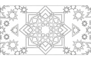 Islamic Mandala Geometric Bundle, an Illustration by Gaye Art (Thumbnail 50 of 51)
