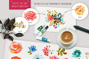Designer's watercolor bundle, a Decorative Illustration by ARSCOR (Thumbnail 4 of 4)