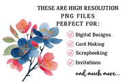 Watercolor Spring Flower Clipart, an Illustration by OK Design (Thumbnail 4 of 6)