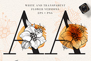 FINE LINE Floral Graphic Collection, a Decorative Illustration by Olga Begak Art & Design (Thumbnail 5 of 11)