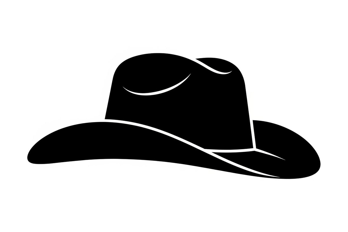 Minimal Cowboy Hat Silhouette Bundle, an Illustration by Designs_River (Photo 29 of 51)