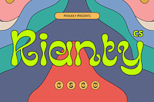 CS Rianty – Trippy Font