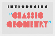 Classic Geometry - Display Font, a Sans Serif Font by Suolahti Type (Thumbnail 2 of 6)