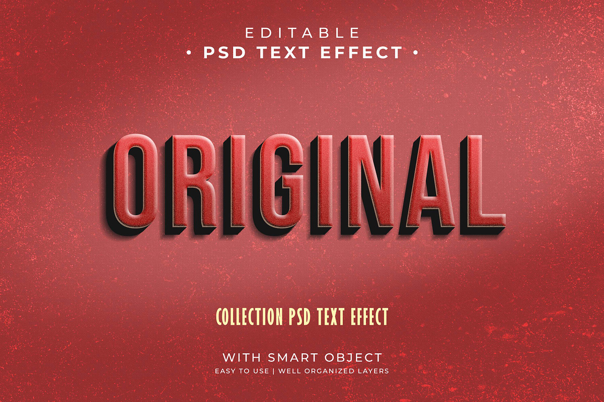 Vintage Retro Text Effect PSD, a Brushes & More by Antproject (Photo 5 of 5)