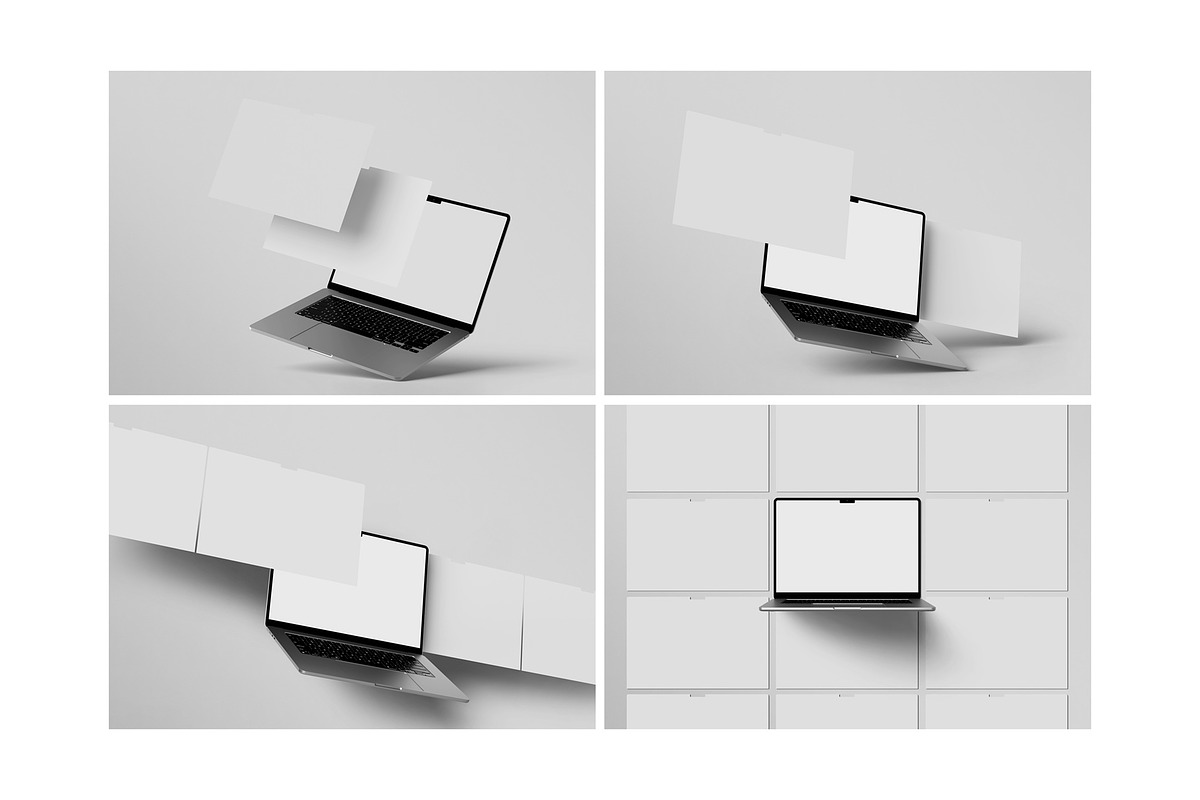 Laptop Screen Website Mockup, a Wearable Device Mockup by Tahtagraphic (Photo 8 of 10)