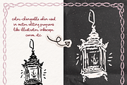 Las Posadas Clipart, Nativity Scene, a Seasonal Illustration by The October Creative (Thumbnail 2 of 13)